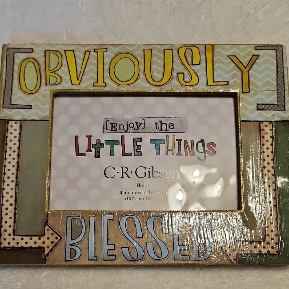 Gibson Colorful Inspirational Frame